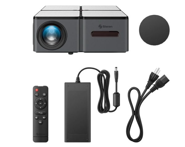 Steren PRO-500 video proyector 450 lúmenes ANSI LED 1080p (1920x1080) Gris