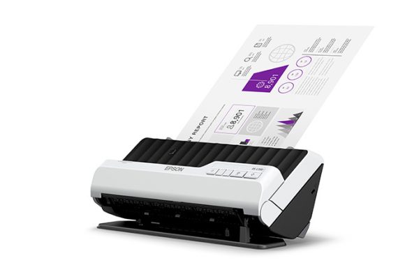 Epson DS-C330 Escáner alimentado con hojas Negro, Gris - Imagen 4