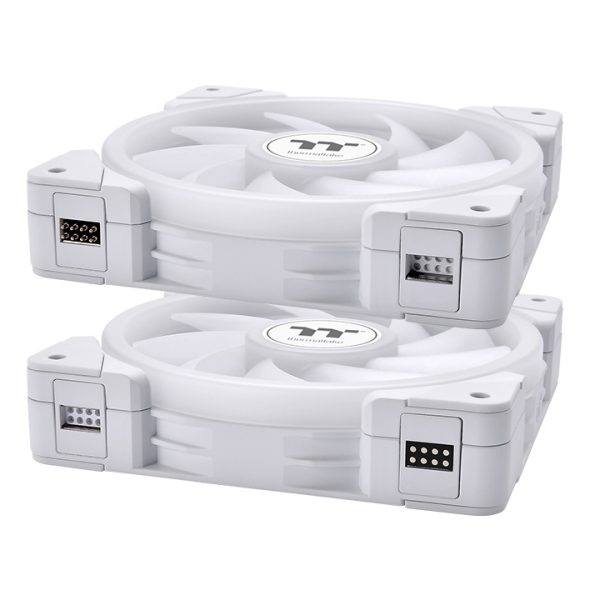 Thermaltake SWAFAN EX12 ARGB Gabinete de la computadora Enfriador de aire 12 cm Blanco 3 pieza(s) - Imagen 2
