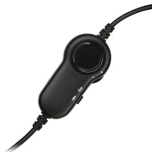 Logitech 981-000587 audífono y auriculare Auriculares Alámbrico Diadema Oficina/Centro de llamadas Negro