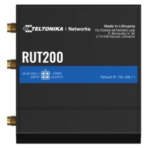 Teltonika RUT200 router inalámbrico Ethernet rápido 4G Negro