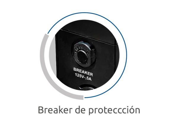 CDP LI-504 sistema de alimentación ininterrumpida (UPS) En espera (Fuera de línea) 0.5 kVA 250 W 4 salidas AC - Imagen 3