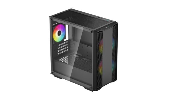 DeepCool CC360 ARGB Mini Tower Negro - Imagen 3