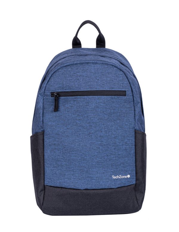 TechZone TZLBP16 mochila City backpack Azul Poliéster