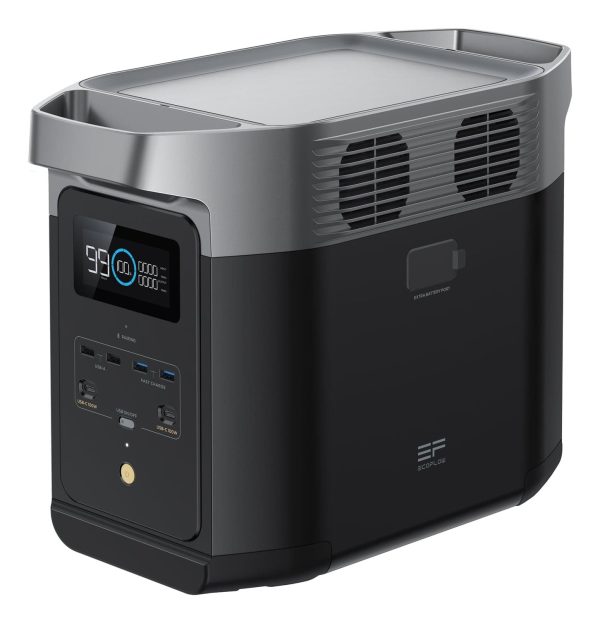 EcoFlow DELTA 2 estación de carga portátil 13 Fosfato de hierro-litio (LiFePo4) 1800 W 12 kg - Imagen 2