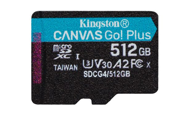 Kingston Technology Canvas Go! Plus 512 GB MicroSD UHS-I Clase 10 - Imagen 2