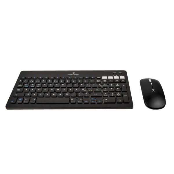 Perfect Choice PC-201373 teclado Ratón incluido Universal RF inalámbrico + bluetooth Negro - Imagen 2