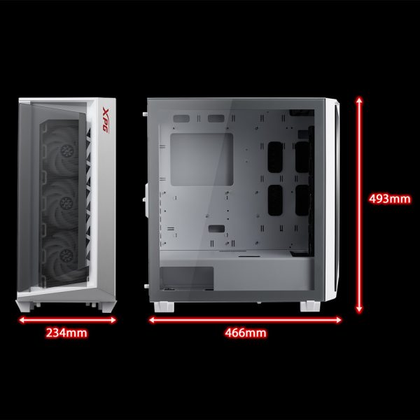 XPG CRUISER Midi Tower Blanco - Imagen 4