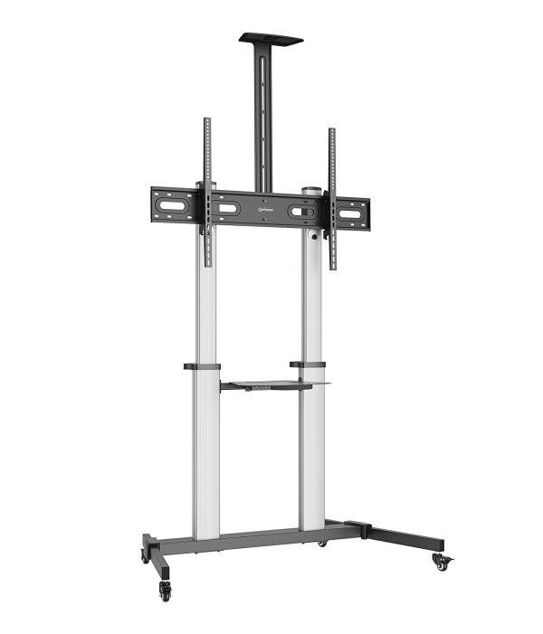 Manhattan 462563 soporte para TV 2.54 m (100") Negro, Plata - Imagen 2
