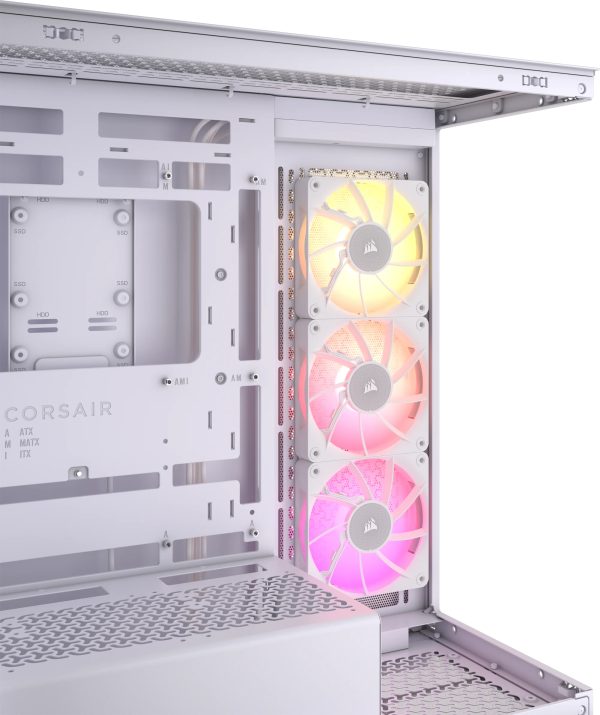 Corsair iCUE LINK 3500X RGB Midi Tower Blanco - Imagen 3