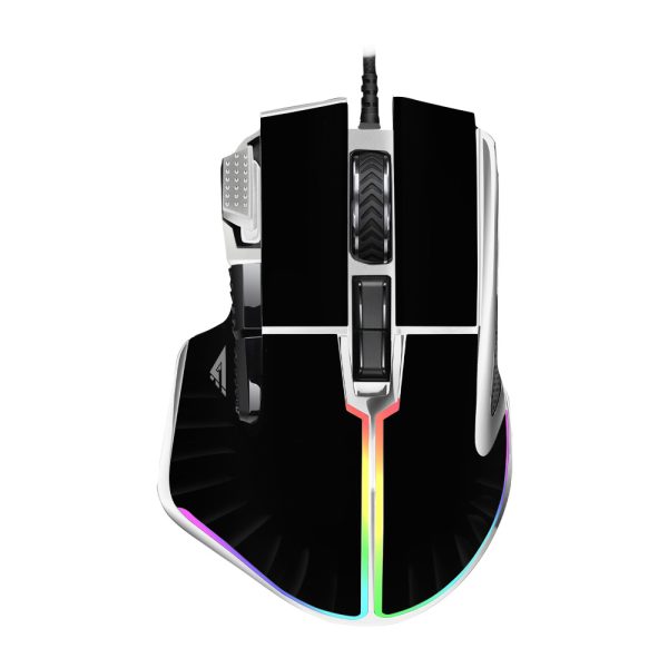 Game Factor MOG602-BK ratón Juego Diestro USB tipo A Opto-mecánica 19000 DPI - Imagen 2