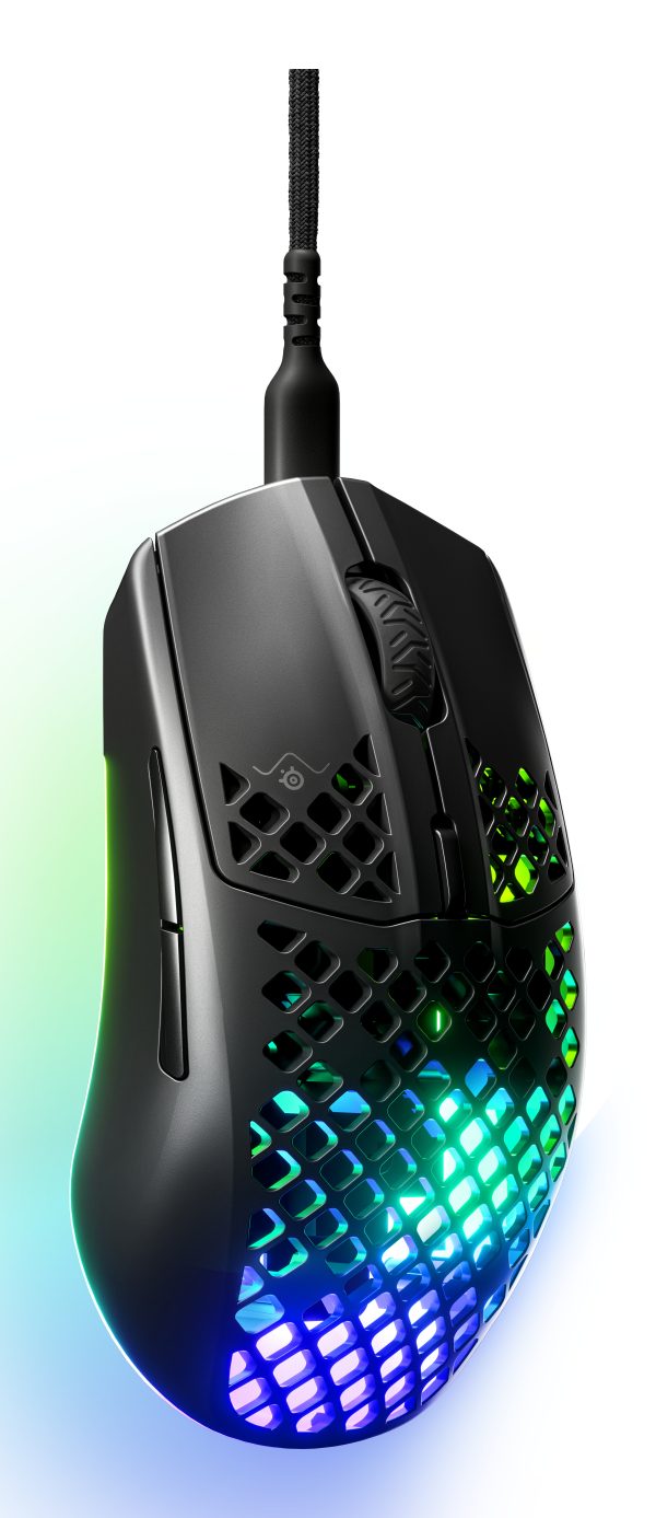 Steelseries Aerox 3 ratón Juego Diestro USB Tipo C Óptico 8500 DPI - Imagen 2