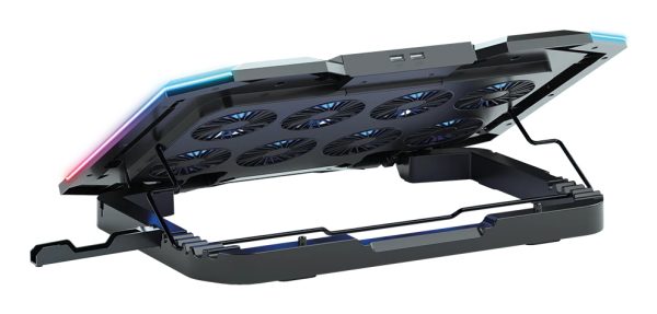 Balam Rush BR-941129 enfriador para laptop 43.2 cm (17") 2400 RPM Negro - Imagen 2