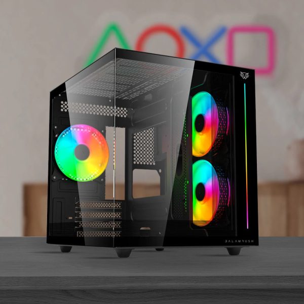 Balam Rush Tank Pro Evo GM955 Mini Tower Negro - Imagen 4