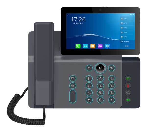 Fanvil V67 teléfono IP Negro 20 líneas LCD Wifi - Imagen 2