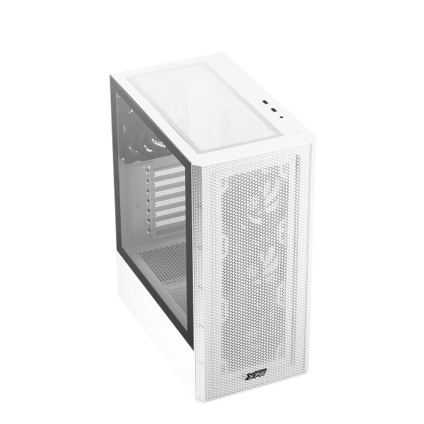XPG VALOR MESH Midi Tower Blanco - Imagen 2