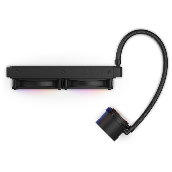 NZXT Kraken 240 RGB Procesador Sistema de refrigeración líquida todo en uno 12 cm Negro 1 pieza(s) - Imagen 2