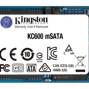 Kingston Technology KC600 512 GB mSATA Serial ATA III 3D TLC