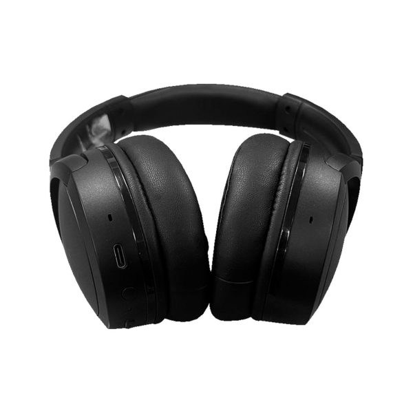 Perfect Choice PC-117155 audífono y auriculare Auriculares Inalámbrico Diadema Llamadas/Música USB Tipo C Bluetooth Negro - Imagen 4