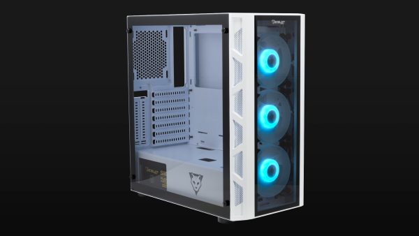 Ocelot Gaming OG-C WHITE BLIXARD gabinete de computadora Tower Blanco - Imagen 3
