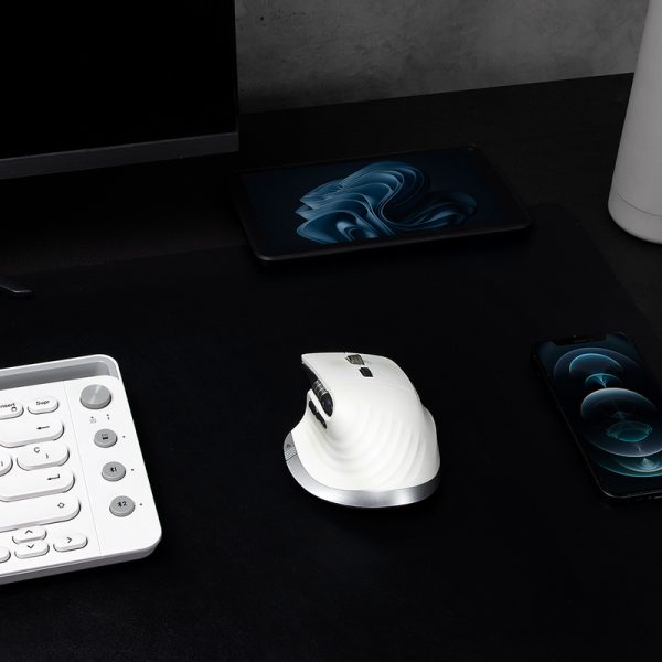 Acteck Virtuos Pro MI780 ratón Oficina Diestro RF inalámbrico + bluetooth Óptico 3200 DPI - Imagen 2