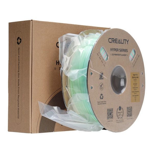Creality 3D 3301010424 material de impresión 3D Ácido poliláctico (PLA) Azul, Verde, Rosa 1 kg - Imagen 3