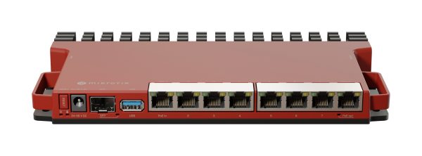 Mikrotik L009UiGS-RM enrutador 2.5 Gigabit Ethernet, Gigabit Ethernet Rojo