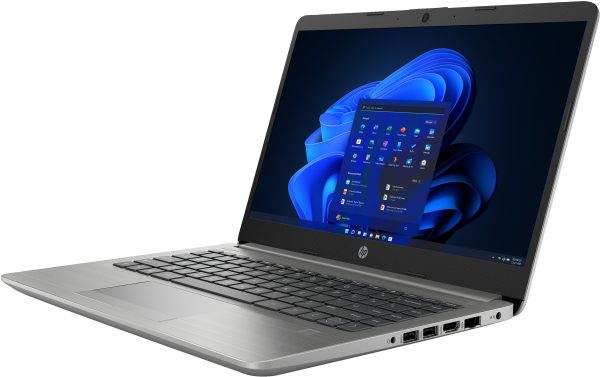 Laptop HP 245 G9, AMD Ryzen 3 5425U, 14" HD, 8 GB DDR4, 256 GB SSD, Win 11 Home, Gris - Imagen 3