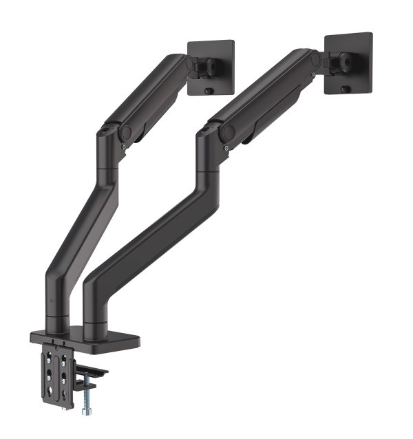 Manhattan 462587 soporte para pantalla plana 114.3 cm (45") Escritorio Negro - Imagen 2