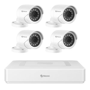 Steren CCTV-944/HDD cámara de vigilancia Bala (forma) Cámara de seguridad CCTV Interior 1920 x 1080 Pixeles Techo/pared
