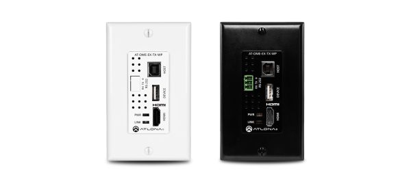 Atlona AT-OME-EX-WP-KIT extensor de audio/video Transmisor y receptor AV Negro, Blanco - Imagen 2