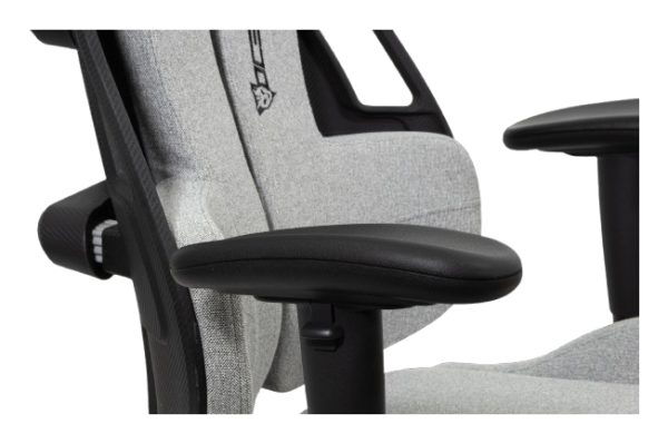 Ocelot Gaming OST-GRAY SCORPIO silla para videojuegos Silla de juegos para PC Negro, Gris - Imagen 4