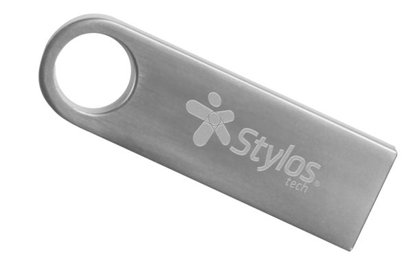 Stylos ST100 unidad flash USB 128 GB USB tipo A 2.0 Acero inoxidable - Imagen 2