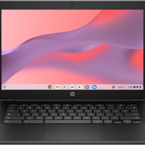 HP Fortis G11 Intel® N N100 Computadora portátil 35.6 cm (14") Pantalla táctil HD 4 GB LPDDR5-SDRAM 32 GB eMMC Wi-Fi 6E (802.11ax) ChromeOS Negro