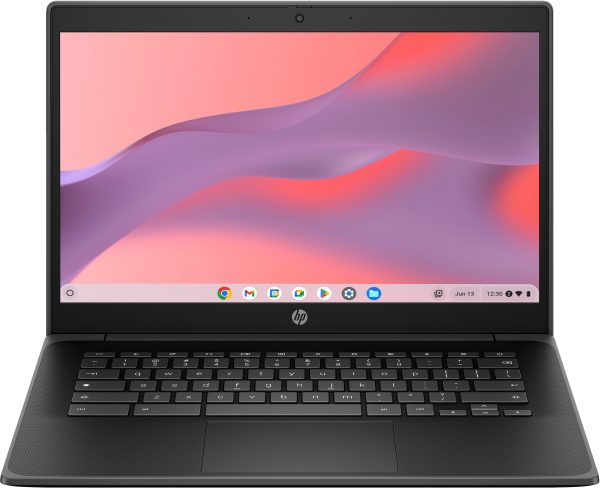 HP Fortis G11 Intel® N N100 Computadora portátil 35.6 cm (14") Pantalla táctil HD 4 GB LPDDR5-SDRAM 32 GB eMMC Wi-Fi 6E (802.11ax) ChromeOS Negro