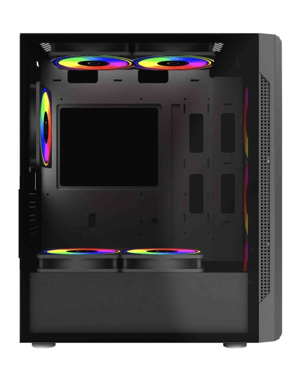 Balam Rush Dragonfly Mesh GM740 Midi Tower Negro - Imagen 2
