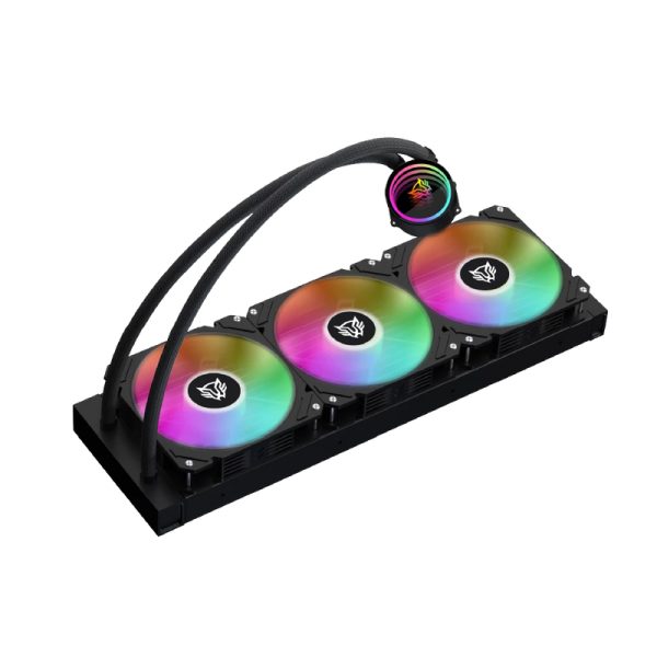 Balam Rush BR-937344 sistema de refrigeración de computadora Procesador Kit de enfriamiento líquido 12 cm Negro - Imagen 4