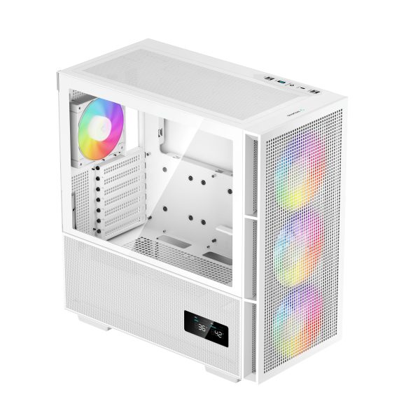 DeepCool CH560 DIGITAL WH Midi Tower Blanco - Imagen 3