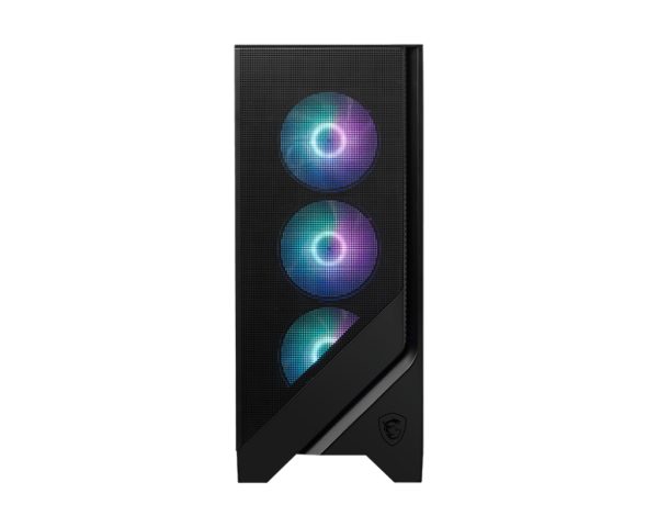 MSI MAG FORGE 320R AIRFLOW gabinete de computadora Micro Tower Negro, Transparente - Imagen 3