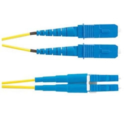 Panduit SC/LC, 2m cable InfiniBand y de fibra óptica Amarillo