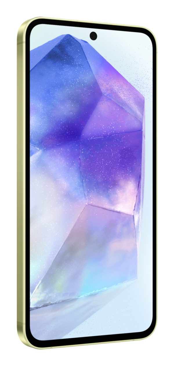 Samsung Galaxy A55 5G SM-A556E 16.8 cm (6.6") Ranura híbrida Dual SIM Android 14 USB Tipo C 8 GB 128 GB 5000 mAh Amarillo - Imagen 3