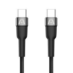 ArgomTech ARG-CB-0049BK cable USB USB 3.2 Gen 1 (3.1 Gen 1) 1.8 m USB C Negro, Gris, Plata