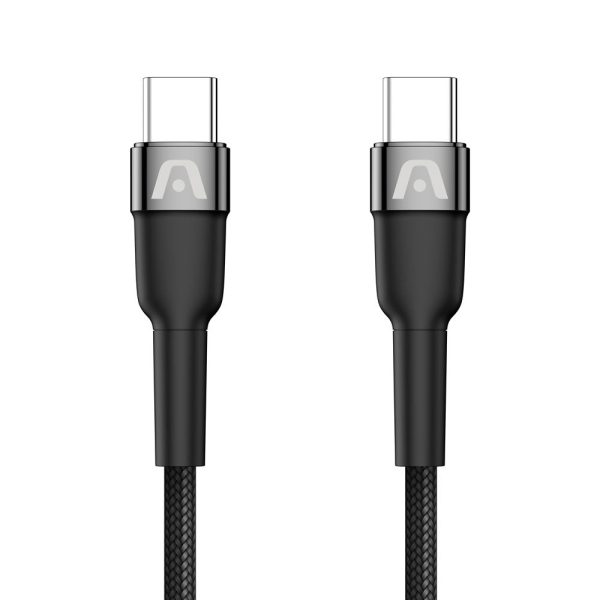 ArgomTech ARG-CB-0049BK cable USB USB 3.2 Gen 1 (3.1 Gen 1) 1.8 m USB C Negro, Gris, Plata