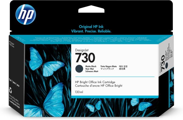 HP Cartucho de tinta DesignJet 730 negro mate de 130 ml - Imagen 4