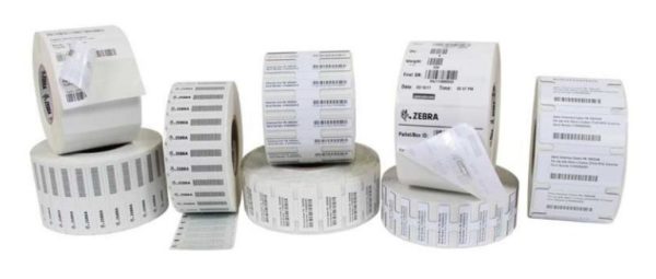 Zebra 10026648 etiqueta para código de barras Blanco