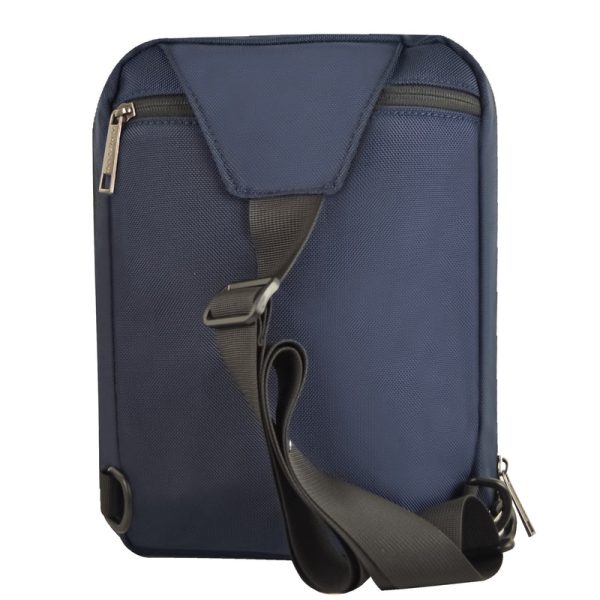 Perfect Choice PC-085010 bolsa de mano y de hombro Poliéster Azul Unisex Bolsa cruzada - Imagen 4