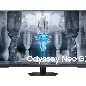 Samsung LS43CG700NLXZX monitor de computadora 109.2 cm (43") 3840 x 2160 Pixeles 4K Ultra HD Negro, Blanco