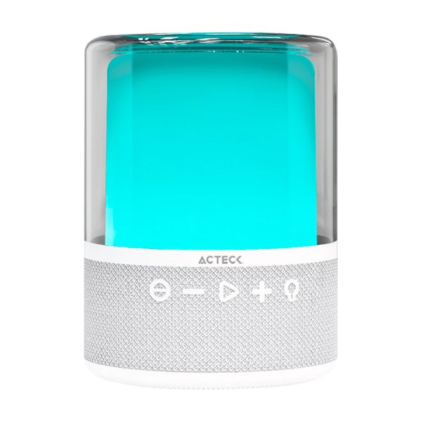 Acteck Glee Pure AP50 Altavoz portátil estéreo Blanco 40 W