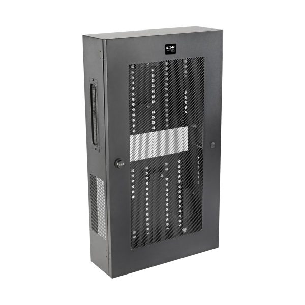 Tripp Lite SRWF6UMOD Gabinete para Cableado Estructurado Smartrack de 3U de Bajo Perfil, de Profundidad de Switch para Instalación Vertical en Pared, Soportes De Equipo Ajustables