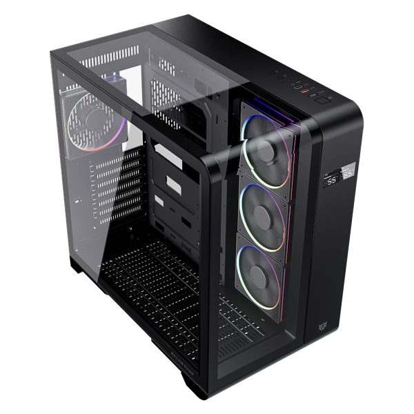 Balam Rush Tank Expert Curve 7400 Midi Tower Negro - Imagen 2